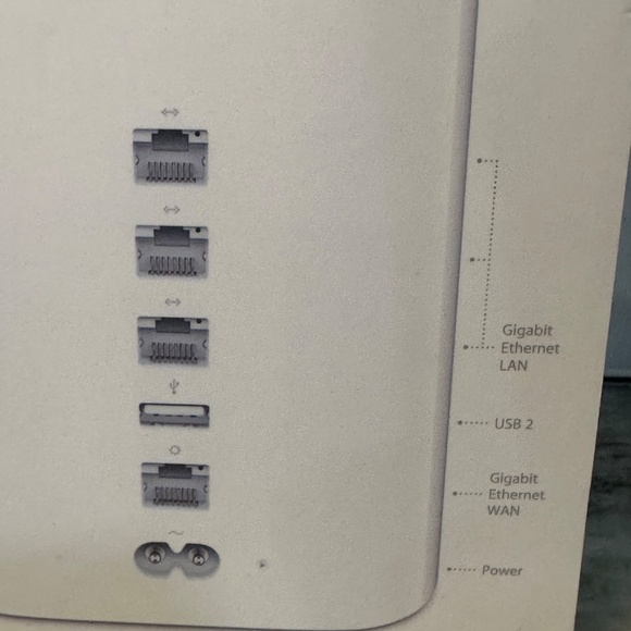 Apple AirPort Extreme 802.11ac A1521 (6th Generation) w/ Power Cord & Box Router - Picture 12 of 16